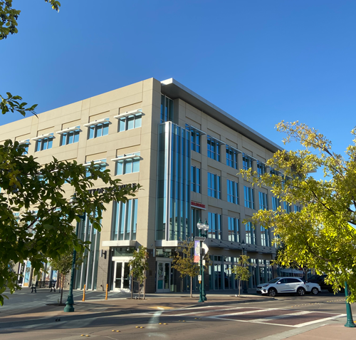 Image of 316 Vernon street building from the sidewalk 