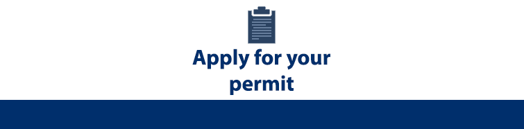 Apply for your permit