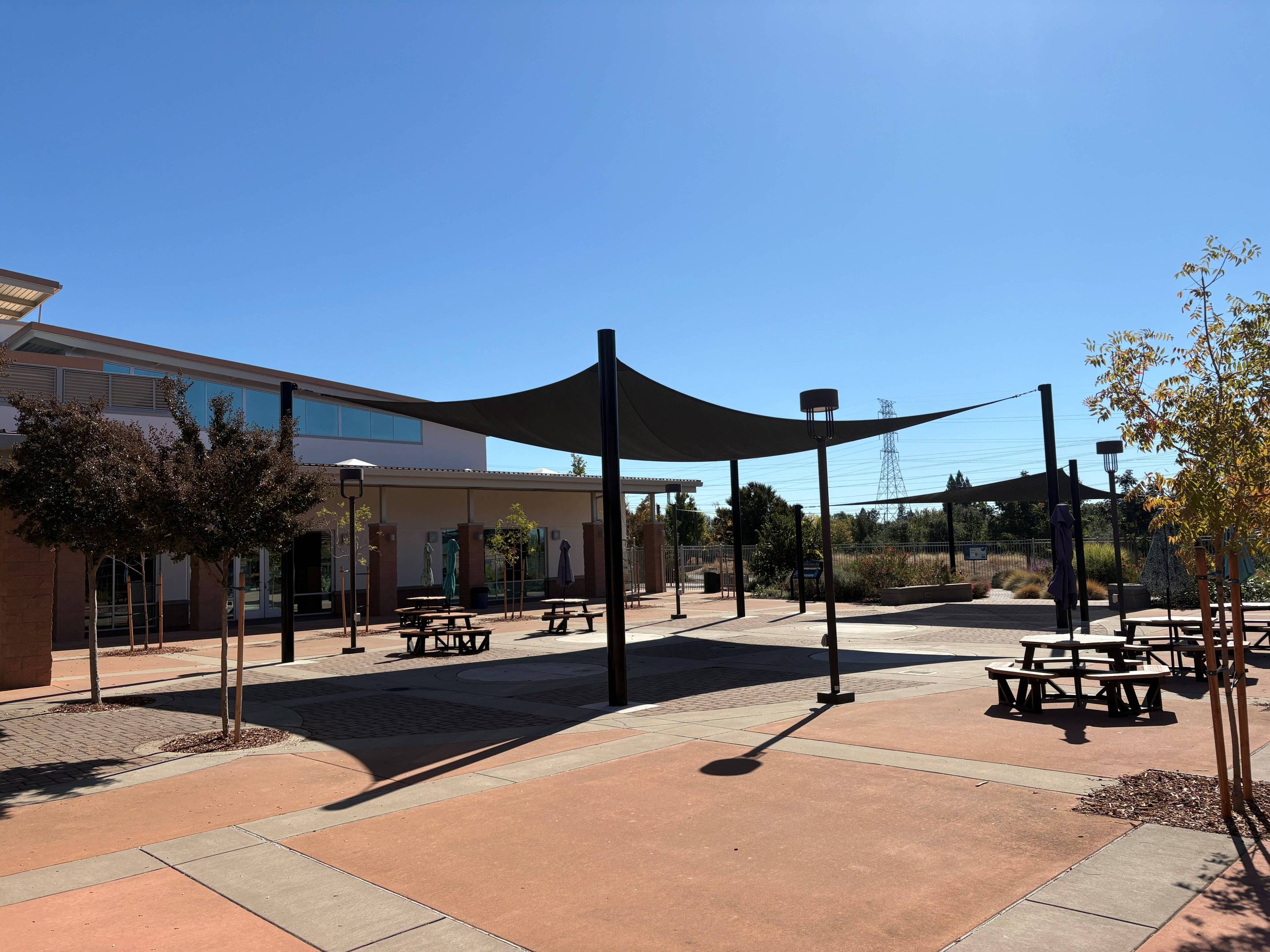 Courtyard, Mahany Fitness Center