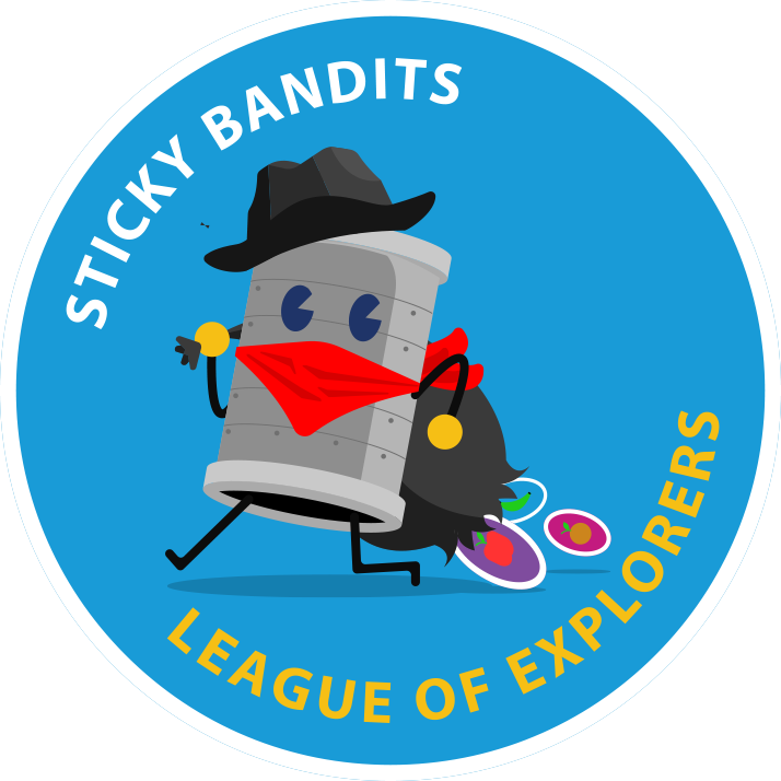 Sticky Bandits League of Explorers badge